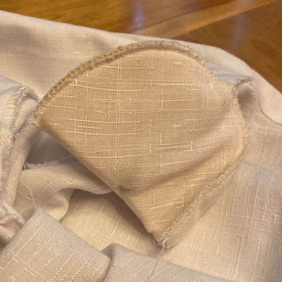 VINTAGE copycats white “linen” blazer - Picture 7 of 7